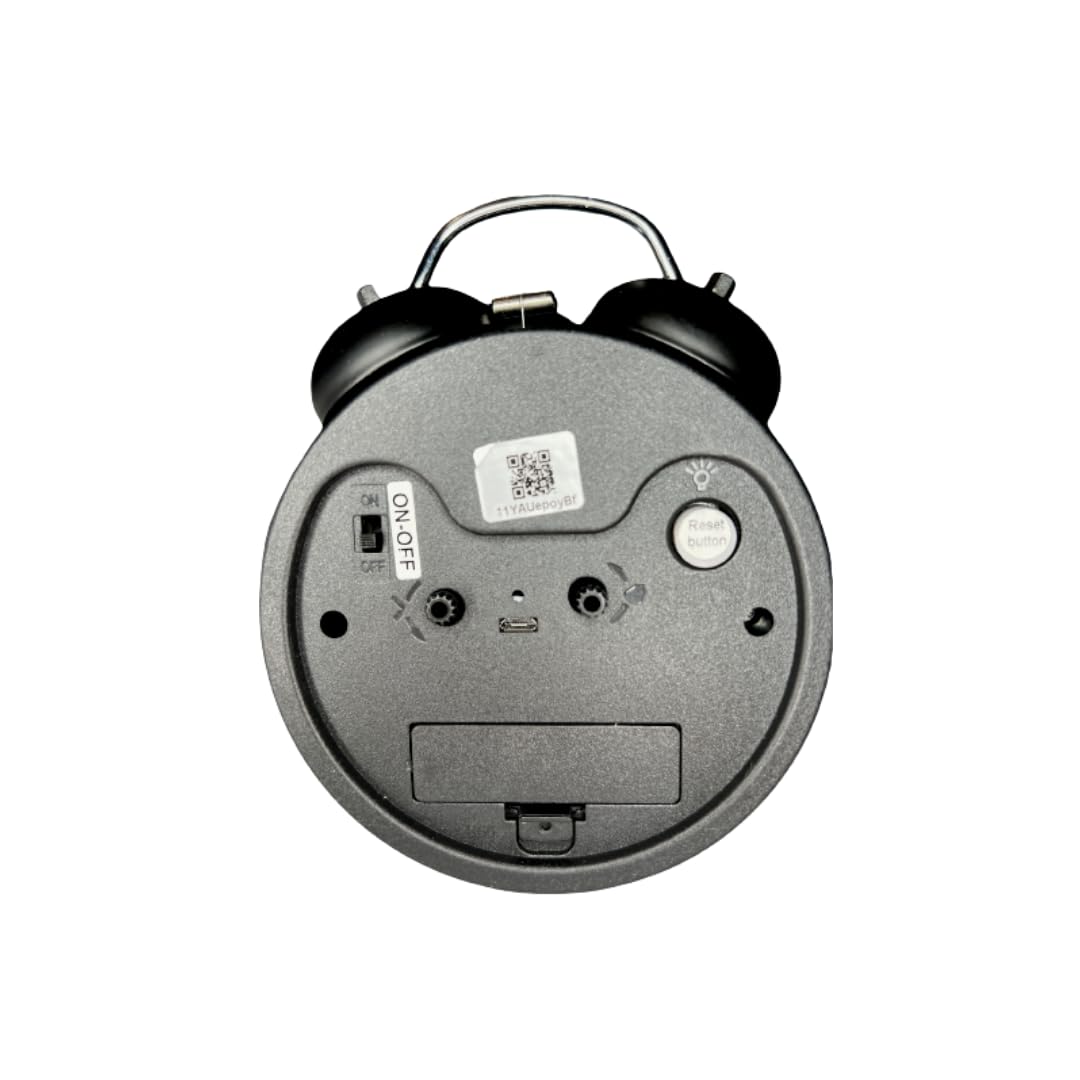 Reloj despertador con cámara espía 4K WiFi