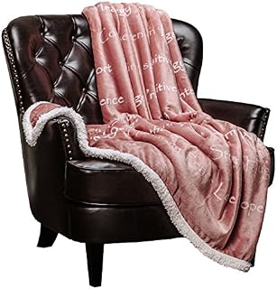Chanasya Warm Hugs Positive Energy Healing Thoughts Caring Gift Throw Blanket - Sherpa