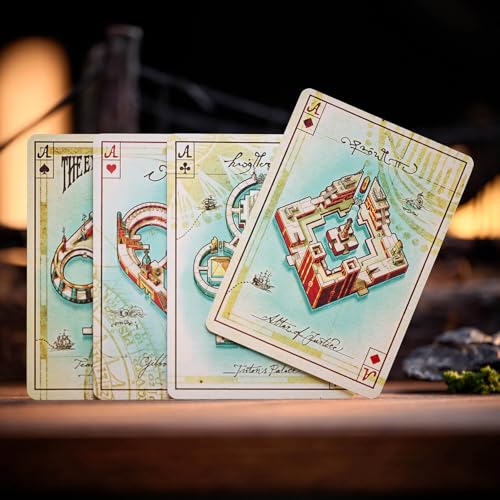 JP GAMES LTD Cartes à jouer Eye of the Ocean : Gibborim Gilded Edition par Stockholm17, jeu de poker à collectionner, pour adultes à partir de 14 ans – vue 6