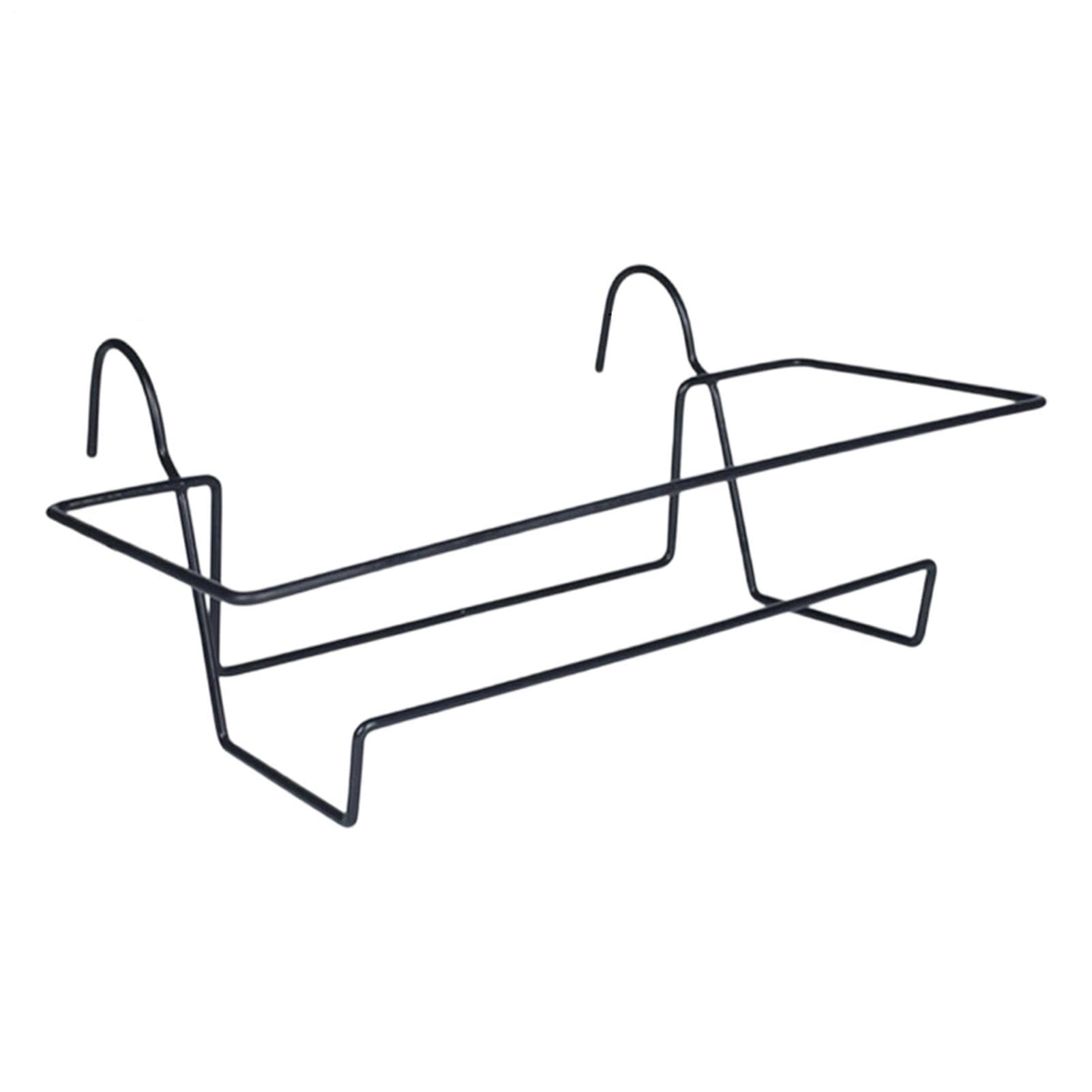 Support de jardinière de balcon en métal suspendu pour terrasse et jardin