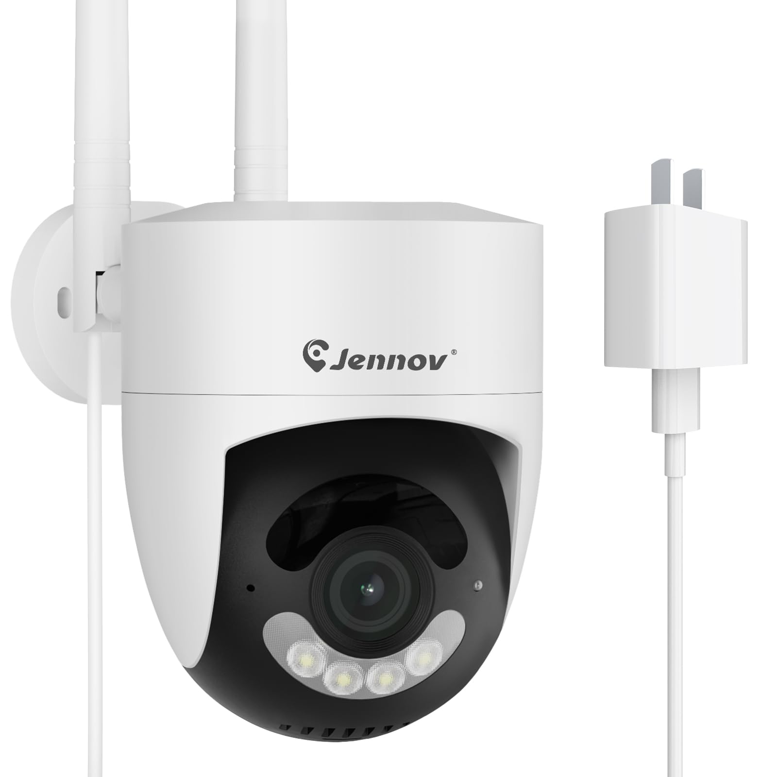 Amazon.co.jp: 防犯カメラ 屋外 wifi 2K IP66防水 自動追尾機能 360度