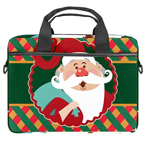 Housse ordinateur 14 pouces Noël colorée à offrir pour les fêtes de fin d'année