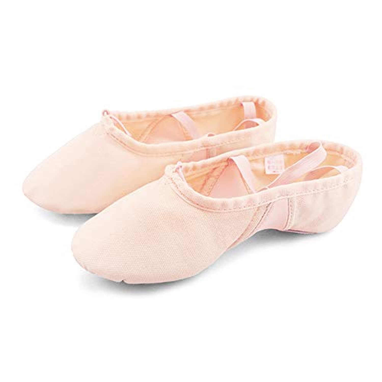 Ballet Shoes,Canvas Ballet Slippers,Elastic Upper Ballet Dance/Yoga Shoes for Girls/Toddlers/Kids/Women, Kids 26