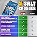 Carfidant Xtreme Salt Crusher – Boat Wash Soap & Salt Remover - Marine Engine Flush & Road Salts Neutralizer - Heavy Duty Cleaner for Boats, Jetskis, Cars - 16 fl. oz.