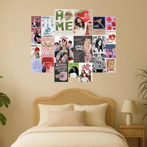 Image of Yellow Town India - Wall Collage Kit Posters - Perfect for Bedroom, Living room, Home & Office (Up Town Girlies)