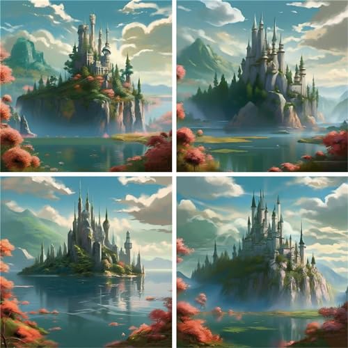 Kit complet diamond painting océan à offrir pour des moments de détente créative adulte
