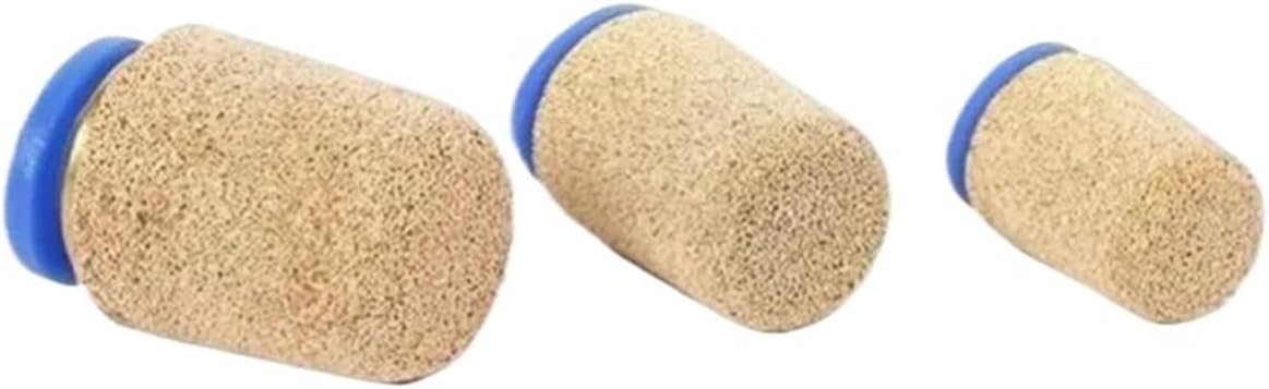 1pcs Pneumatic quick-plug muffler insertable air pipe joint muffler PSF-4-6-8-10-12 hose copper muffler(PSF-4)