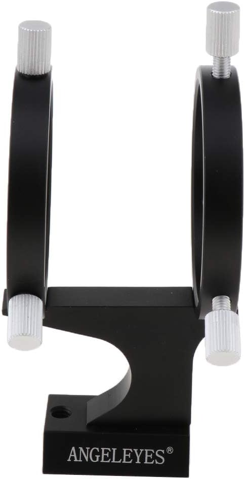 gazechimp Astronomical Telescope Star Pointer Mounting Bracket 7x50 Finderscope Aluminum - Black