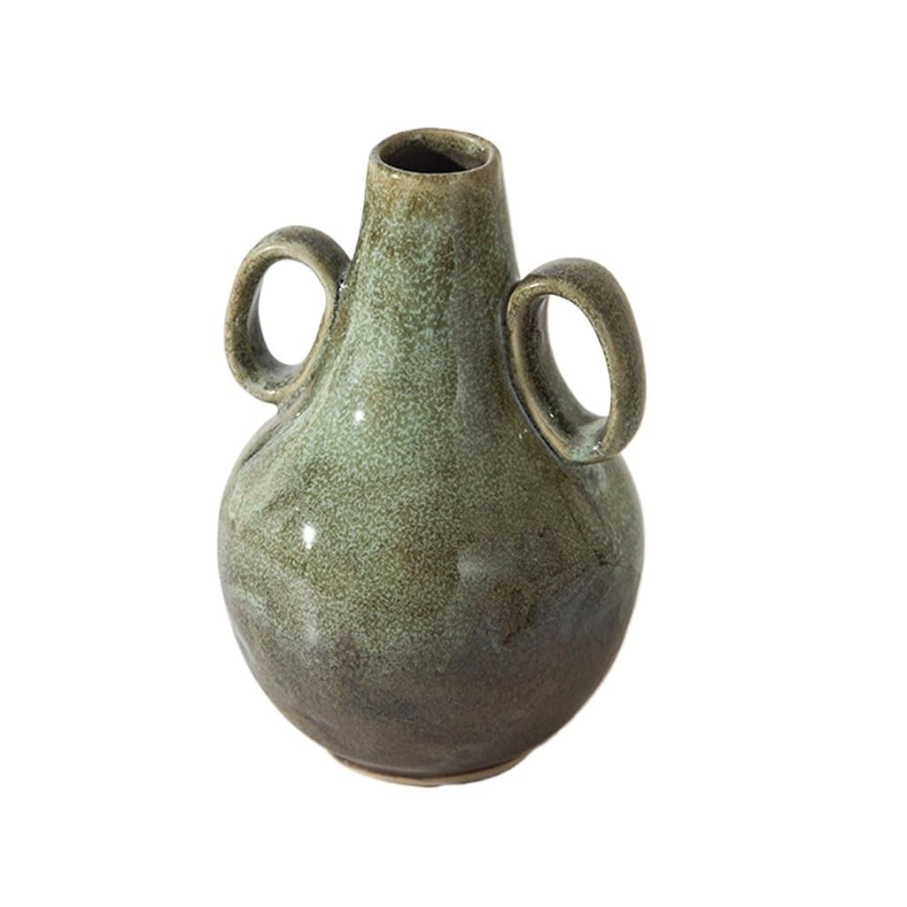 Gfhtrely B Vase Nordic Home Creative Ceramic Dried Flower Vase Home Living Room Desktop Flower Arranging Device Flower Vases