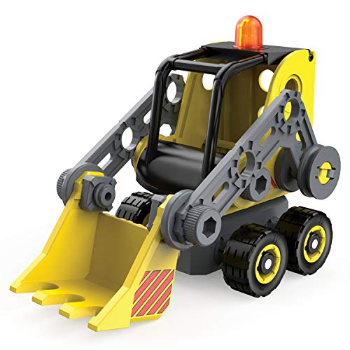 5120WCF3WkL MECCANO - Mes PREMIÈRES CONSTRUCTIONS Junior - Voiture de Course, Moto, Hélicoptère ou Bulldozer - Jeu Construction avec 2 Outils - Modèle aléatoire - Jouet Enfant 5 Ans et +