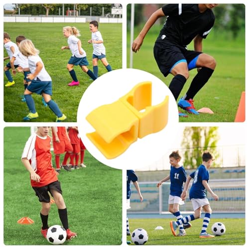 Fußballtraining Zubehör - Professionelle Trainingset, Koordinierungshürde Kit | Tragbares Rückprallnetz mit schnellem Setup -Design, zuverlässige Trainingswerkzeuge für Spieler, Hinterhof -Übungen