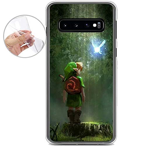 RY Samsung Galaxy S10 Coque,Transparent TPU Antichoc et résistant aux Rayures Coque Samsung [RENB2200051]