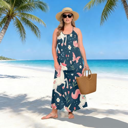 Robes de plage décontractées à coupe longue et textile respirant
