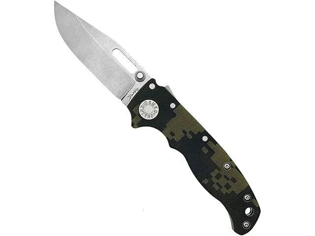 Demko Knives DEMKO AD20 5 S35VN AD 20 5 Shark Lock Andrew CPM-S35VN G10 Digi Camo S35VN Clip