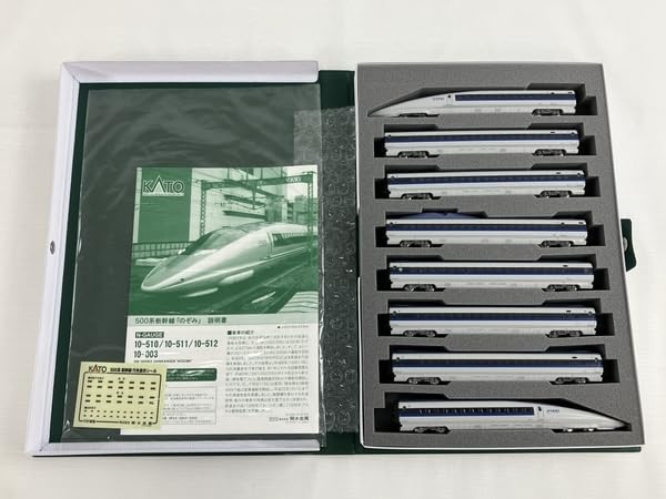Amazon | KATO 500系 新幹線 のぞみ 全8両セット Nゲージ 鉄道模型 訳