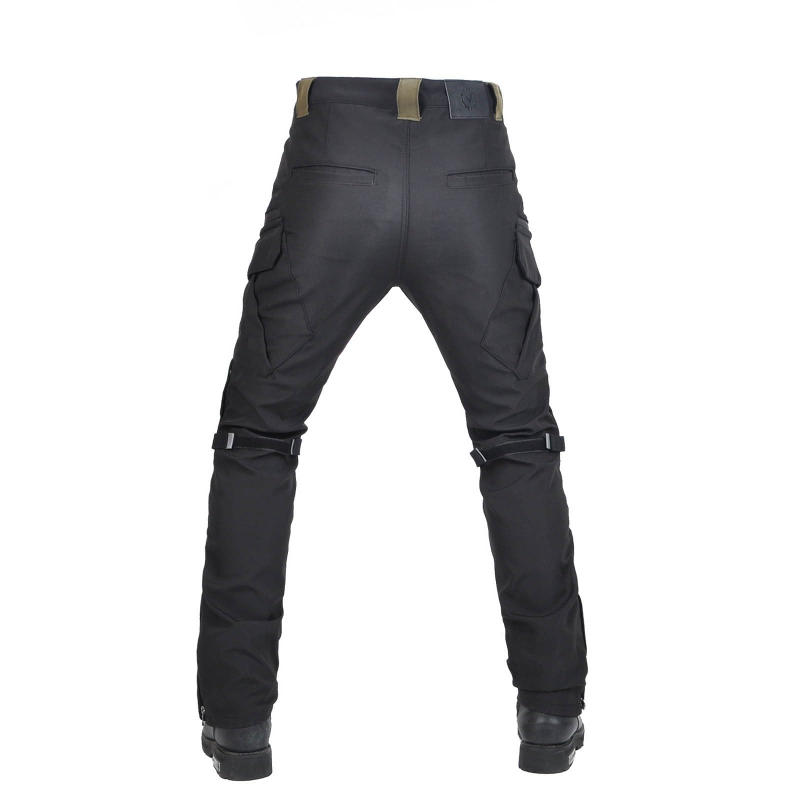 Motorradhose, schützende Freizeithose, Winddicht, atmungsaktiv, doppellagig, hoher Bund, Ganzjahresausrüstung