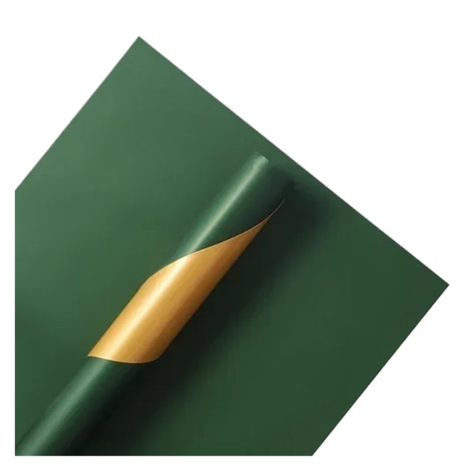 Papier do pakowania bibułki, Papier do pakowania kwiatów z zielonej serii DIY Handmade materiał dekoracyjny do podszewki bukietów Papiery do pakowania prezentów w kształcie kwiatów bożonarodzeniowych