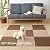 Carpet Tiles Peel and Stick Carpet Squares 20x20in Self Adhesive Washable Carpet Tile Multi-Purpose Squares Flooring Mat for Home Pets (Color : Dark Gray, Size : 15PCS)