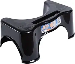 Banquinho Auxiliar Ergonômico para Vaso Sanitário - Apoio de Pés - Banco de Privada para Posição de Cócoras Confortável e Saudável