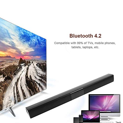 Sistema de home theater, barra de som profissional Bluetooth Surround Sound TV, computador para tele