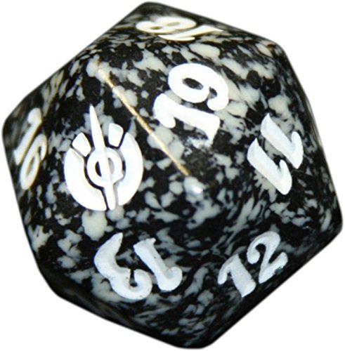 MTG Mirrodin Besieged - Contador de vida giratorio, color negro