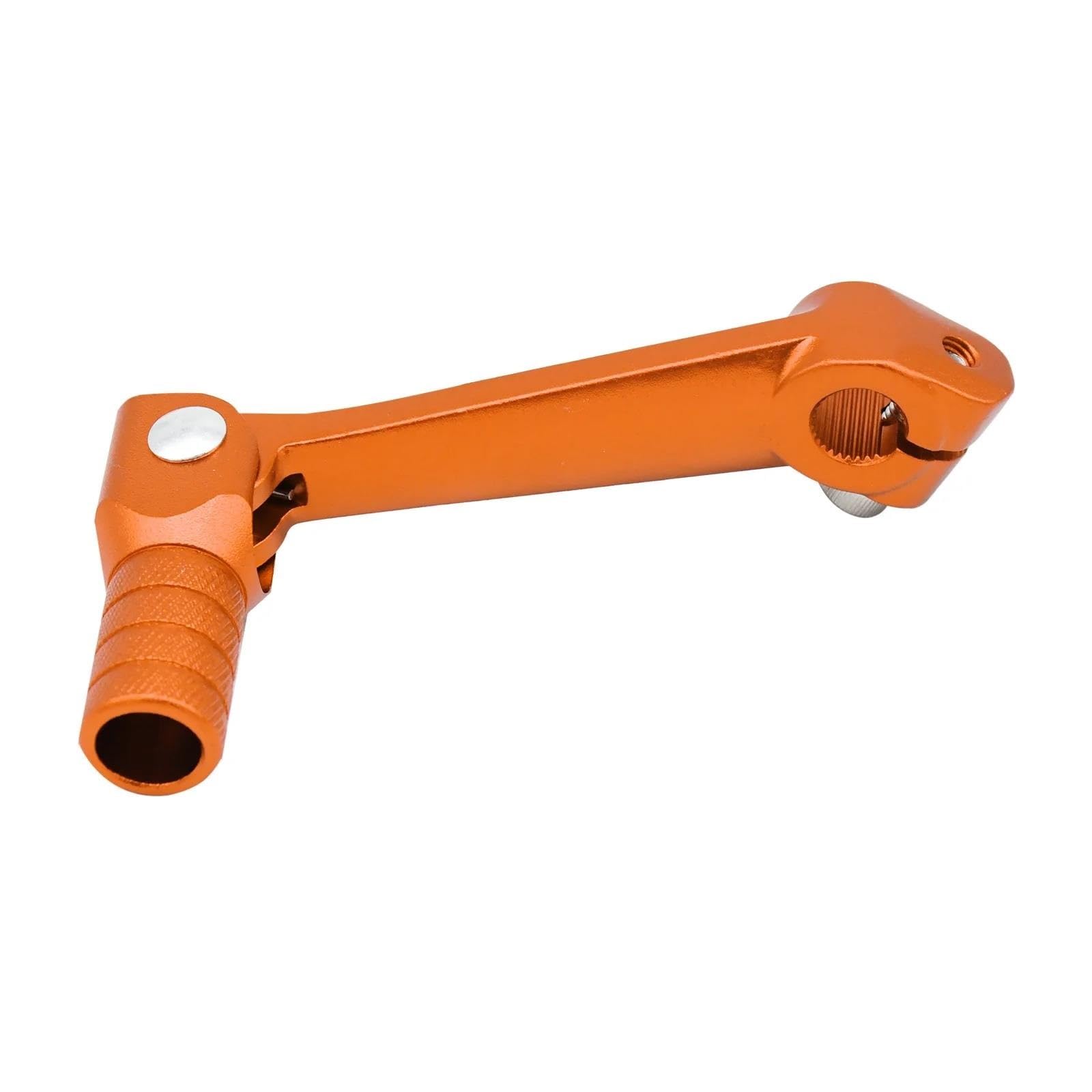 Liogiugimz Orange For Atv Dirt Bike Zongshen Nc250 Bse Apollo Kayo T2 T4 110 250Cc Motorcycle Folding Gear Shift Lever Motorcycle Gear Shifter(Orange)