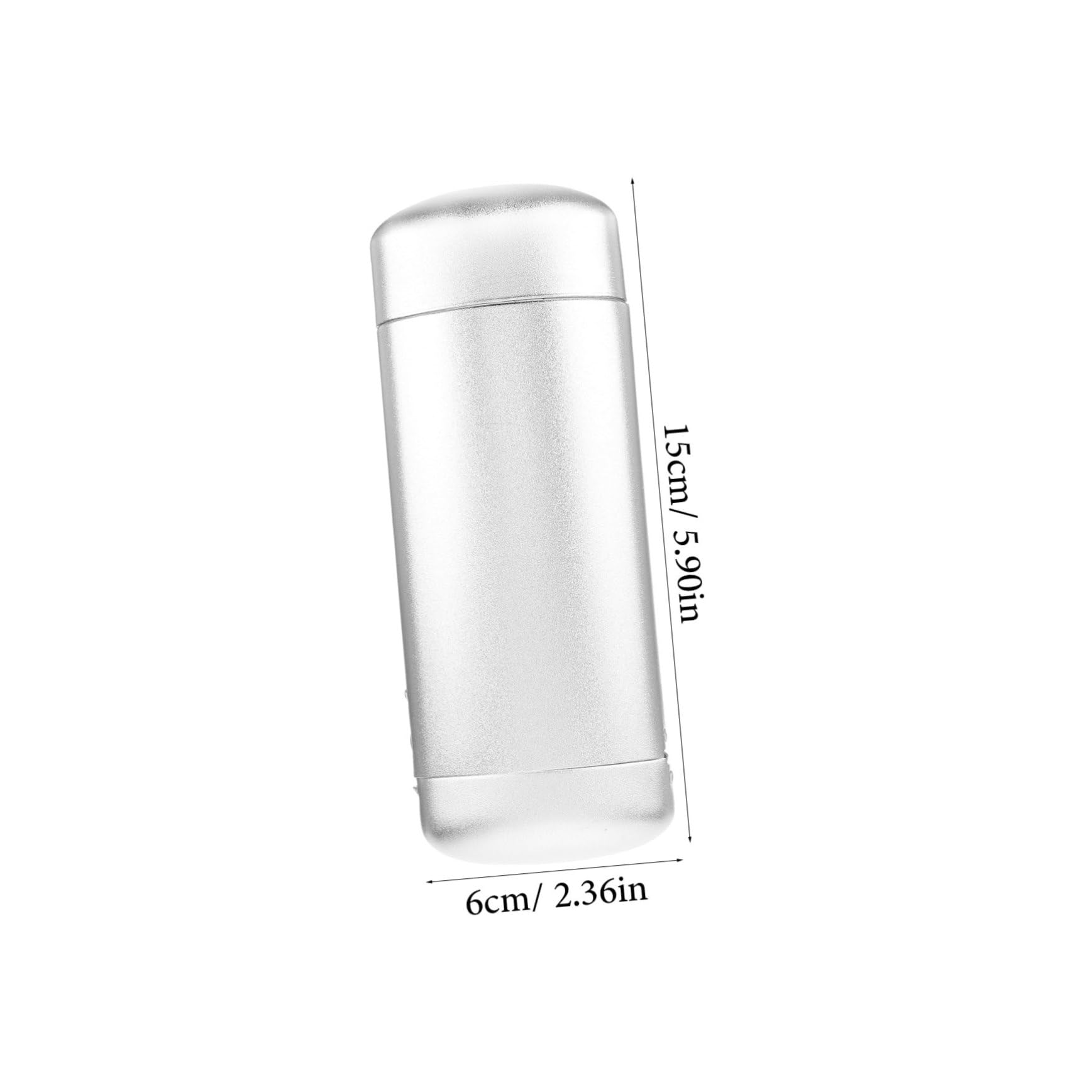 Healeved Estuche De Aluminio Para Gafas Estuche Para Gafas Carcasa Dura Sol Estuche De Anteojos Estuche Para Anteojos Caso De Anteojos De Viaje Lentes Plegable Plata Aleación De Aluminio
