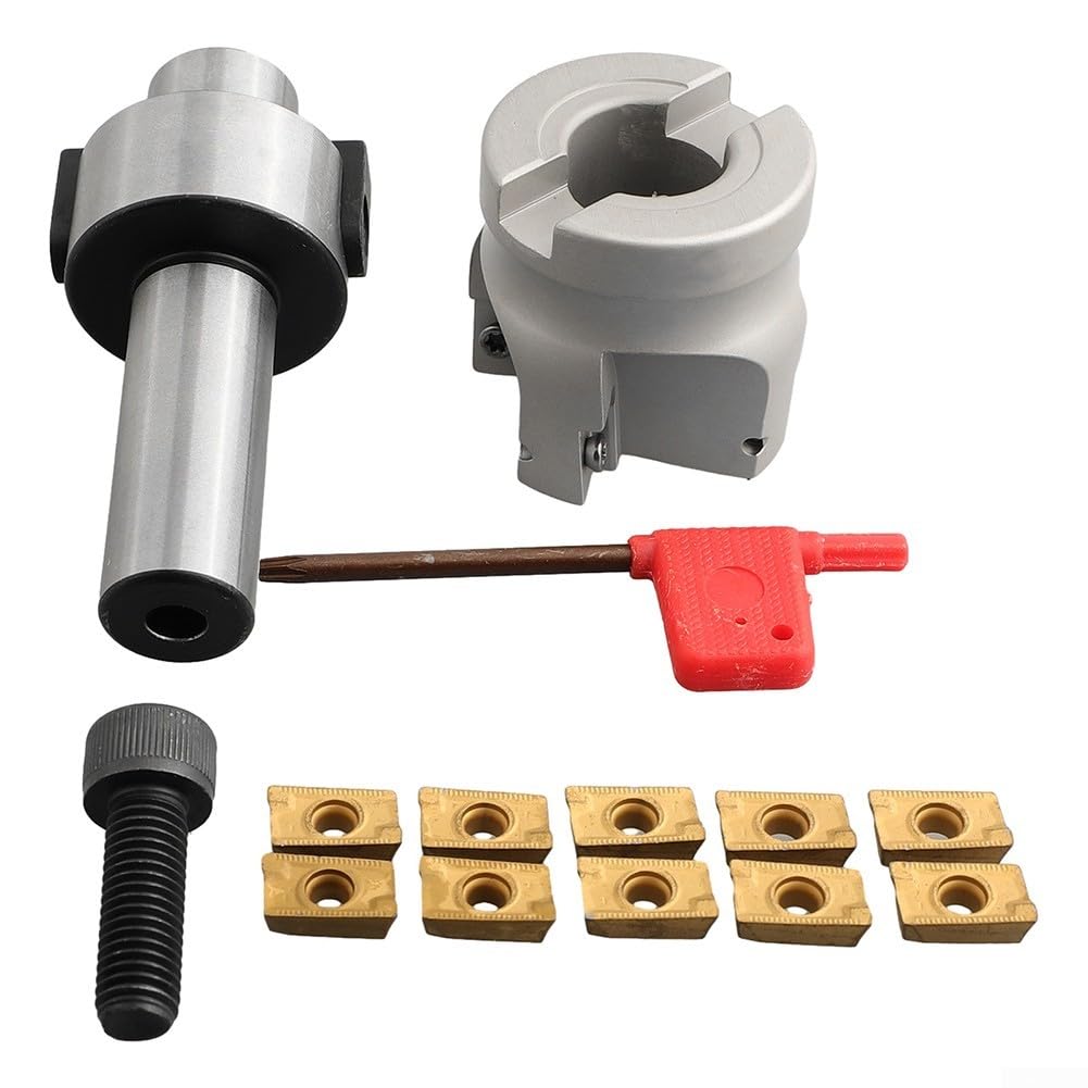 Porte-pince FMB22 BAP400R 50 mm APMT1604 support de fraise indexable inserts carbure PVD râteau positif