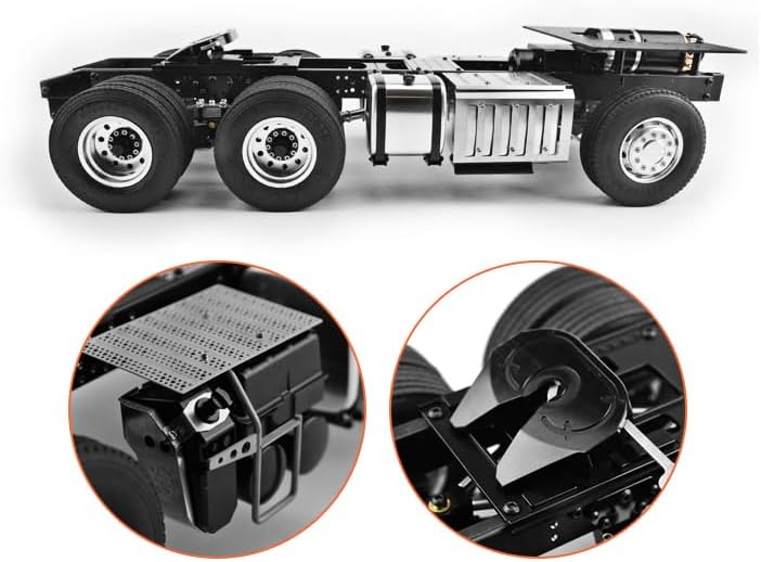 LESU 3363 6 * 4 Metal Chassis DIY Tamiyay 56348 1/14 RC Model Truck 540 Motor Hobby Grade Model for Ages 14+