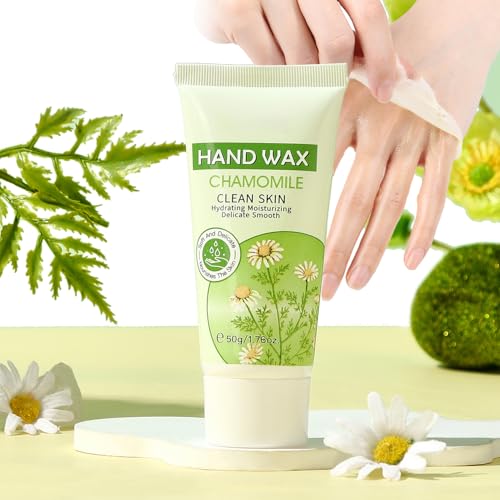 Grospe Smoothing Peel Off Hand Mask - 1.7oz Moisturizing & Exfoliating Hand Care with Natural Botanical Extracts, Nourishing Formula for Soft, Smooth Skin (Chamomile)