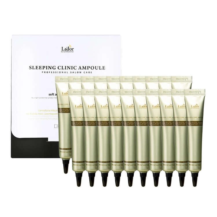 LA'DOR LADOR Snail Sleeping Hair Ampulle, 20 x 20 ml