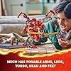 LEGO NINJAGO Kai’s Ninja Climber Mech Adventure Toy Set, Buildable Figure with 4 Ninja Action Figures for Independent Play, Ninja Gift for Kids, Boys and Girls Ages 9 Years Old and Up, 71812 #3