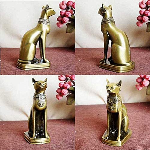 エジプト　青銅猫　猫　箱付き 楽天市場】エジプト猫の置物 オブジェ 雑貨 猫神 古代エジプト