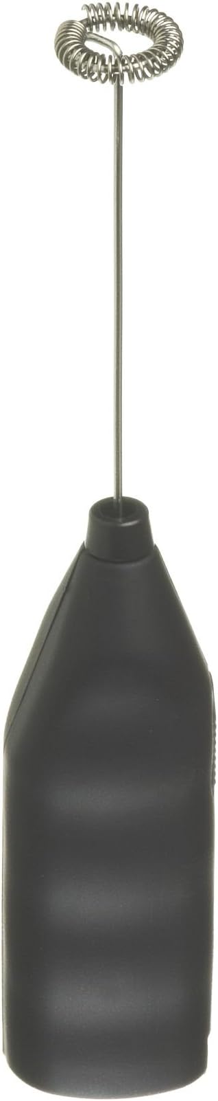 EZ Latte Milk Frother Wand & Matcha Whisk Milk Frother Handheld Drink Mixer Handheld Milk Frother Wand Cream Frother - Coffee Froher - Battery Operated Frother (2x - AA Batteries)