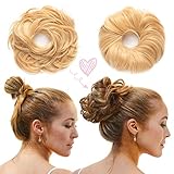 PERFEKTER HALT: Der Haarknoten Dutt lässt sich einfach befestigen und verrutscht nicht, da der Haargummi über genau die richtige Spannung verfügt. So verleiht das Haarteil mit Dutt schnell einen tollen Look.