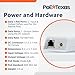 PoE Texas 48v to 24v PoE Converter - Inline PoE Splitter with 24 Volt 25 Watt PoE or DC - Converts IEEE 802.3at PoE+ to 24V Passive PoE or 24V DC Output with Gigabit Data for Ubiquiti and Mikrotik