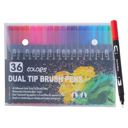 Rotuladores para colorear, pincel, 1 juego de punta numerada para dibujar, herramienta de mezcla para dibujar, accesorio gráfico para adultos, sistema de bolígrafo artístico para trabajo creativo