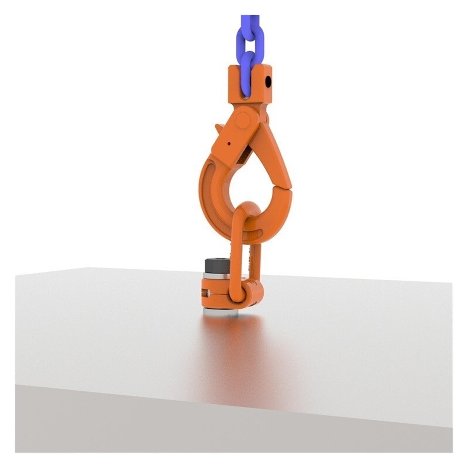 Anillo de elevación giratorio, anillo giratorio de tracción lateral G80, tornillos de anillo de tracción lateral universal, pernos de punto de elevación de anillo de molde de 360 ​​grados(M24*36)