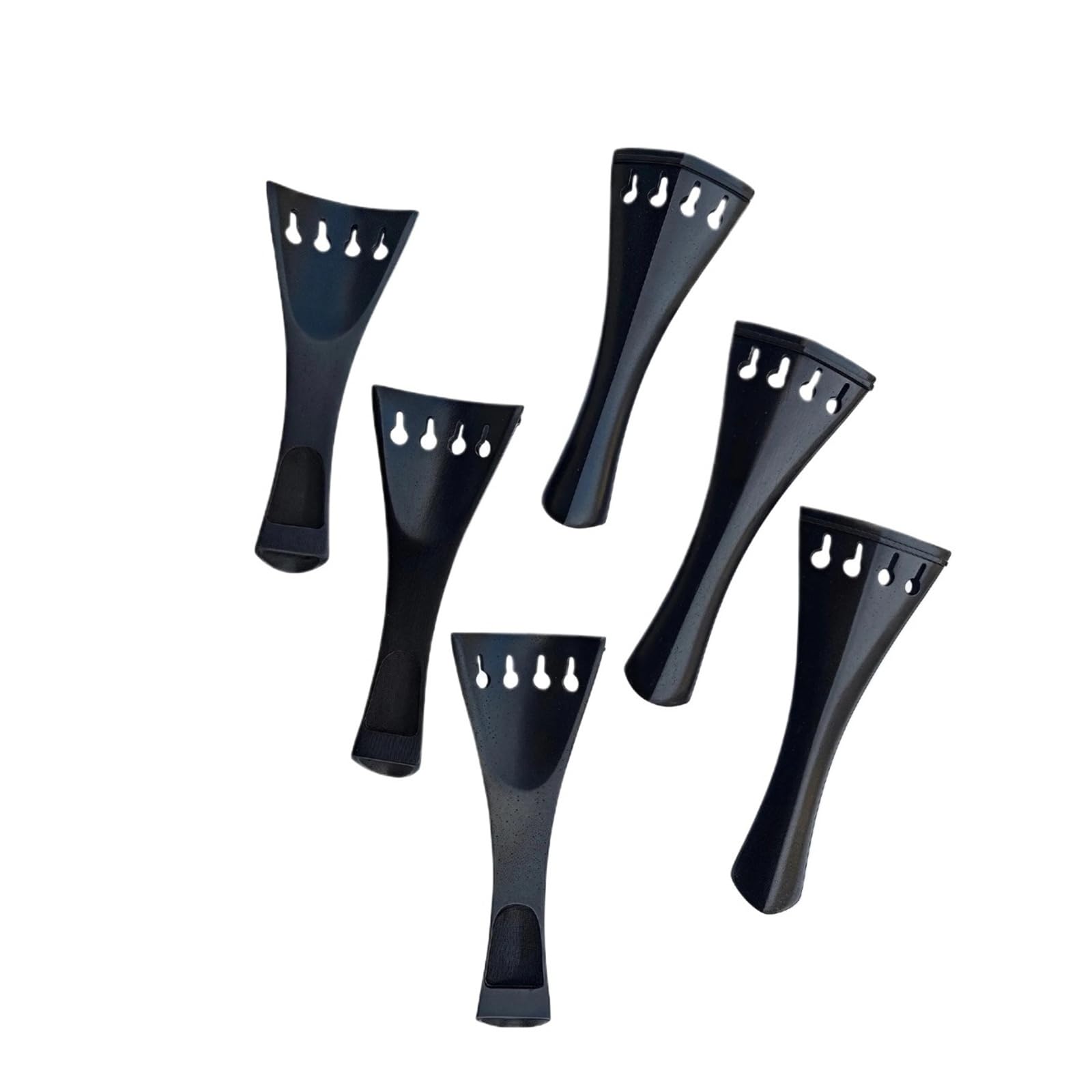 Cordiere for violino in legno di ebano da 6 pezzi Accessori for violino a grandezza naturale 4/4