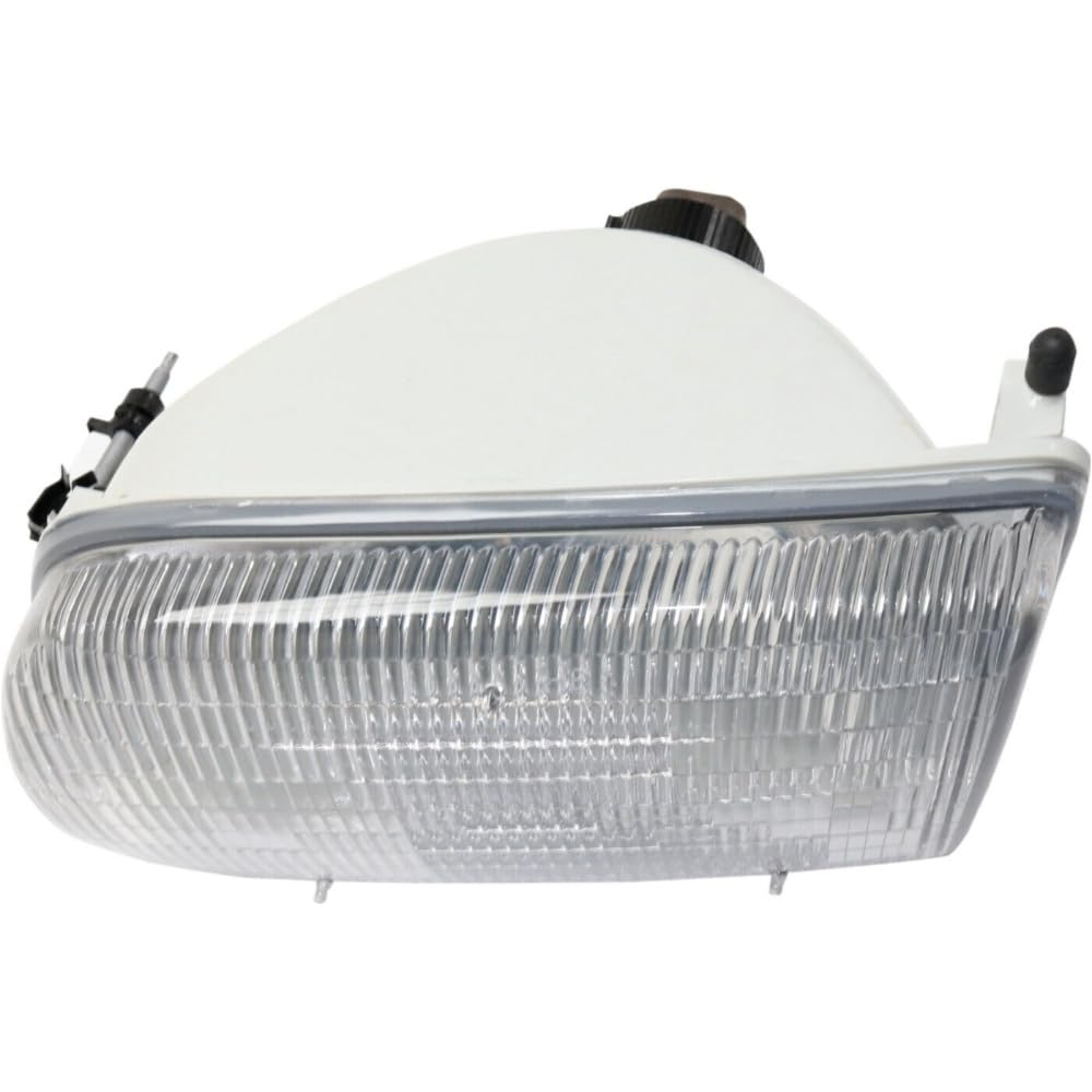 Amazon.com: DinDoong Headlight Halogen Left Side Clear Lens W/Bulb 