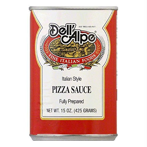 Dell' Alpe Pizza Sauce, 15oz (Pack of 6)