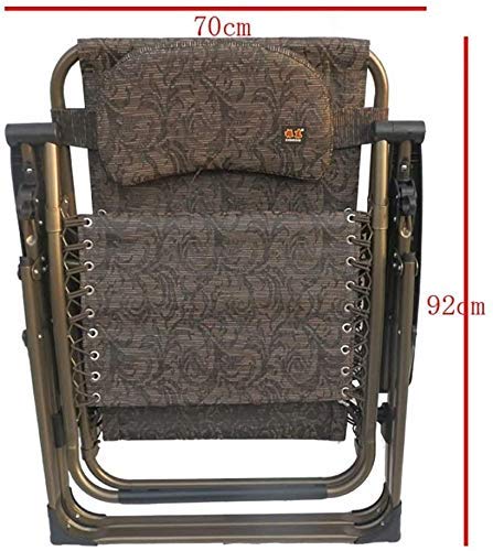 Chaise inclinable réglable d'extérieur au design robuste et finitions soignées - 3