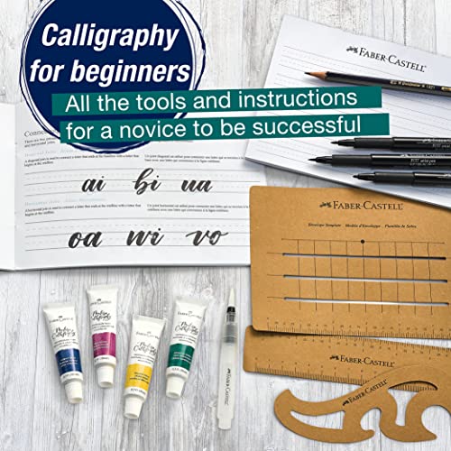 Faber-Castell Modern Calligraphy Kit - Lettering And Calligraphy Crafts For Adults With Pitt Artist Pens #TOP1