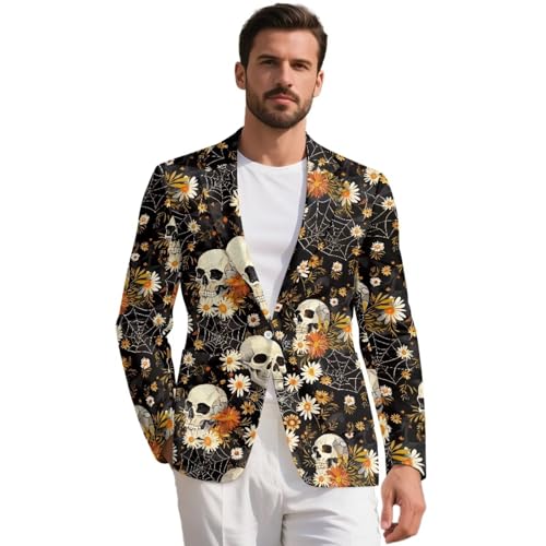 Mens Blazers Slim Fit Business Casual Men Suit Sport Coat One Button Travel Blazer Lightweight Suit Jacket