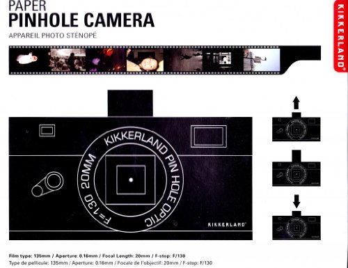 DIY Pinhole Camera/Solargraphy Kit for Ages 12