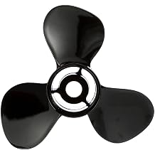 Mercury Black Max 3-Blade Aluminum Propeller, 16" Diameter x 13" Pitch, Right Hand Rotation
