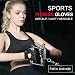 Hually Guantes Gimnasio para Hombre y Mujer, Gym Guantes Transpirable con Protección...
