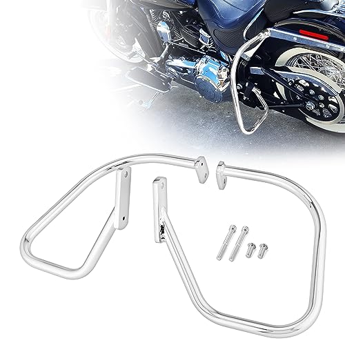 Wsays Rear Saddlebag Crash Bar Highway Engine Guard Fit for Harley by Wsays - Used condition - US$88.24