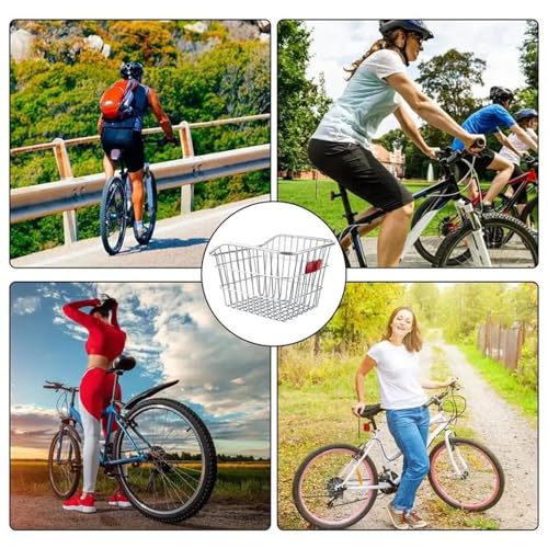 Panier arrière de vélo pour transporter de lourdes charges sans fatigue - 5