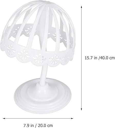 Miniatura 4 de NOLITOY Soporte de exhibición para sombreros, paquete de 2 soportes independientes para gorra de béisbol, sombrero de Fedora, sombrero de vaquero